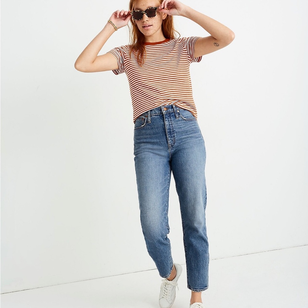 Madewell Tall Classic Straight Jeans in Peralta Wash - Size 23 Tall